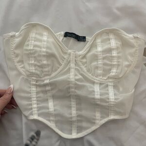 Boohoo corset
